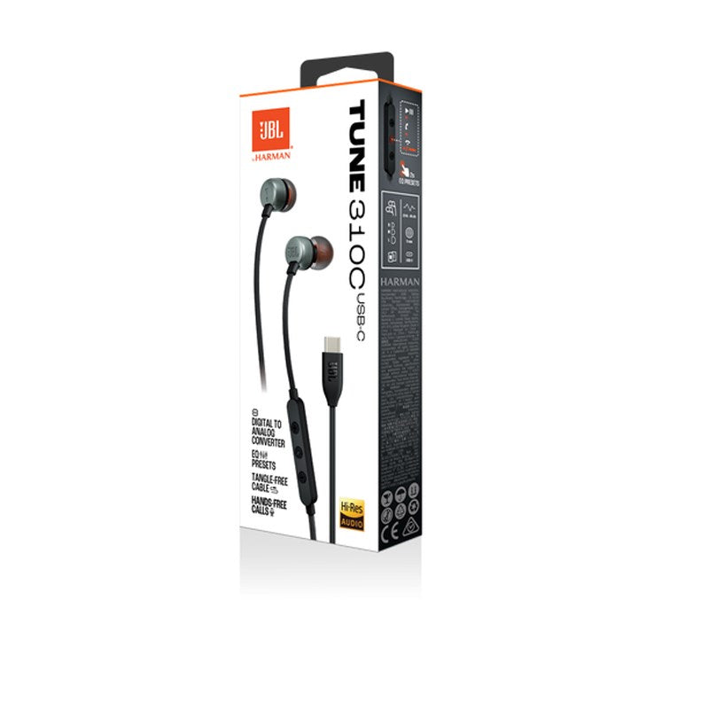 JBL Tune 310C Wired Type-C Hi-Res in-Ear Headphones