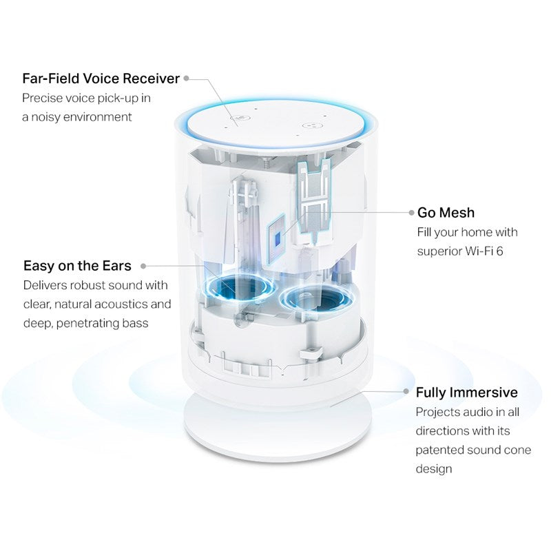 TP-Link Deco Voice X20 AX1800 Mesh Wi-Fi 6 System with Alexa Built-In
