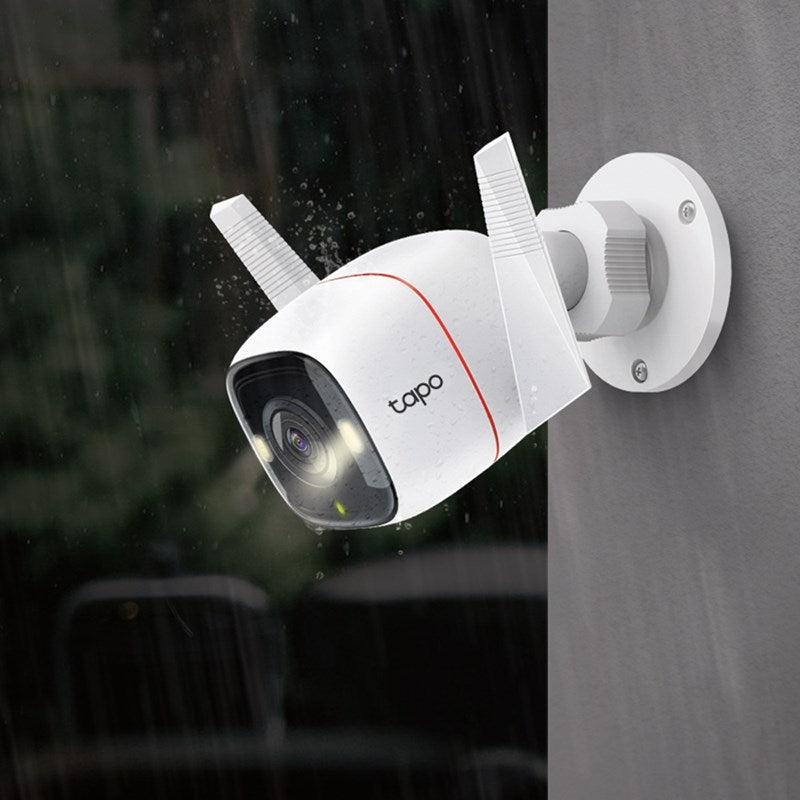 TP-Link Tapo C320WS Outdoor Security Wi-Fi Camera-2K QHD-Two-Way Audio