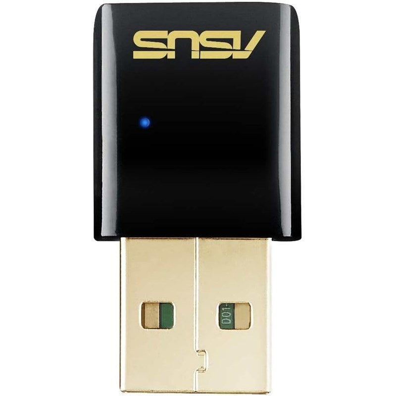 Asus USB AC51, Dual Band Wireless Wi-Fi Adapter - Black