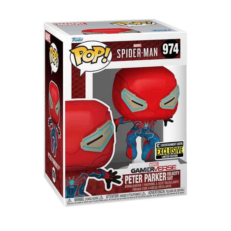 Funko Pop! Marvel: Spider-Man 1 - Velocity Suit (Exc)