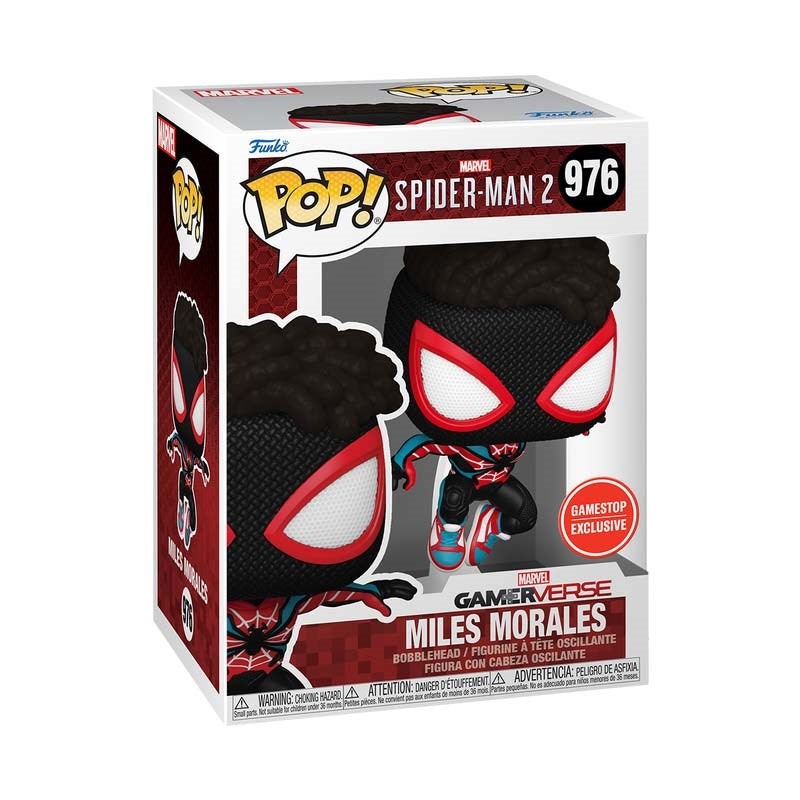 Funko Pop! Marvel: Spider-Man 2 - Miles Morales(Evolved Suit)(Exc)