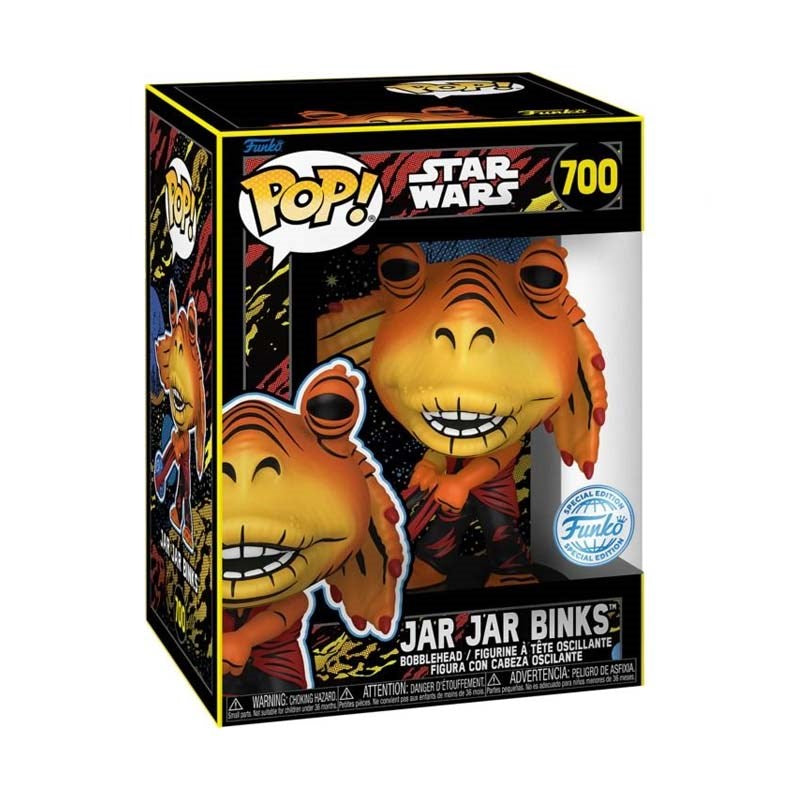 Funko Pop! Star Wars: The Phantom Menace 25th - Jar Jar (Retro)(Exc)