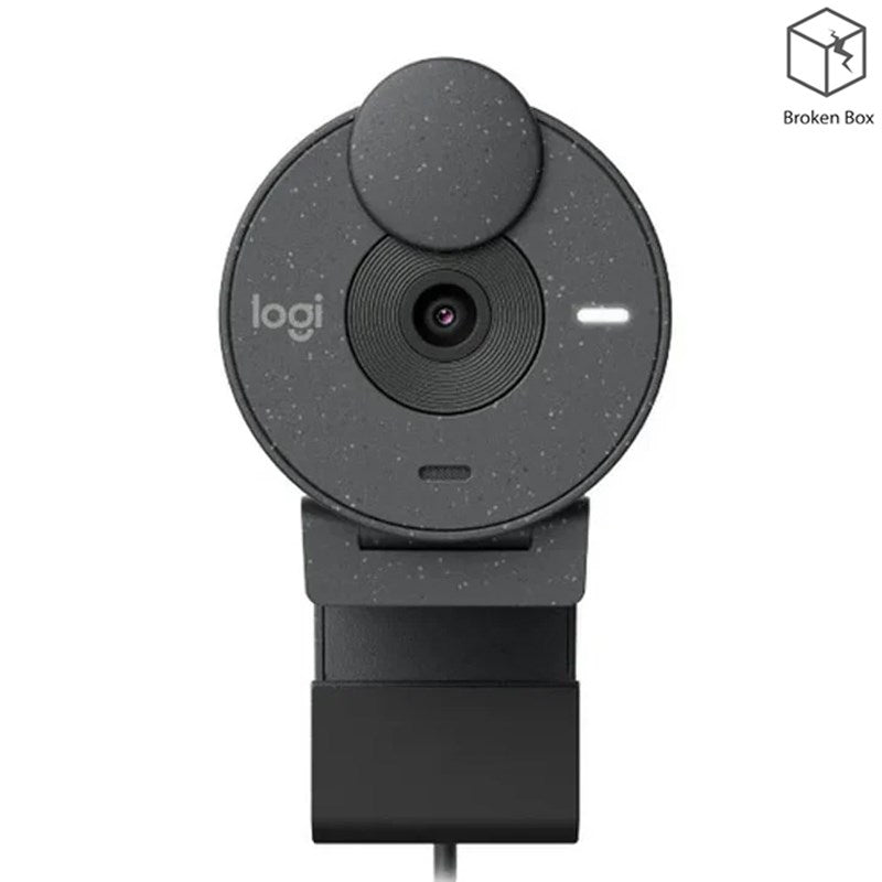 Logitech Brio 300 Full HD Webcam - Graphite - Open Box