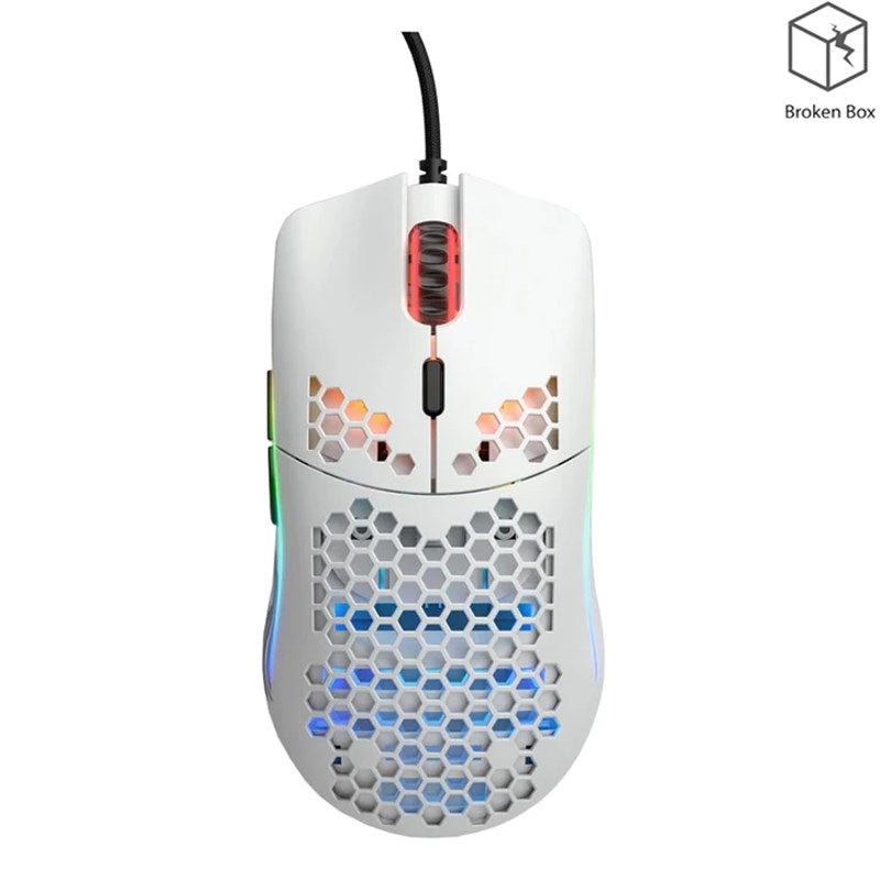 Glorious Gaming Mouse Model O Minus - Matte White - Open Box