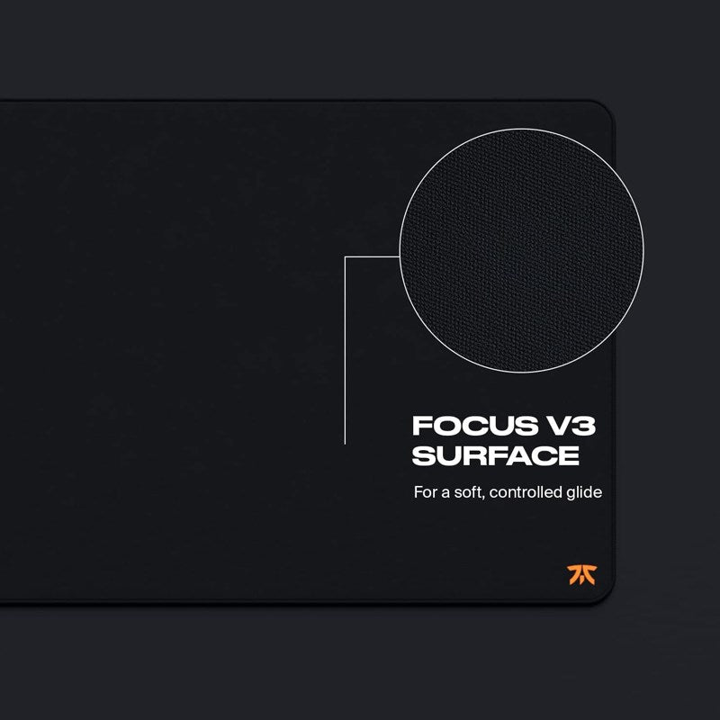 Fnatic Focus 3 Gaming Mousepad (360 x 280 x 4mm) - Black