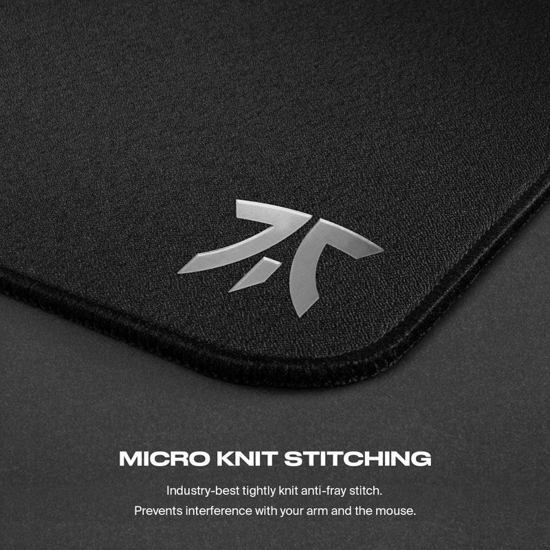 Fnatic Dash M Premium Gaming Mousepad (360x280x3mm) - Black