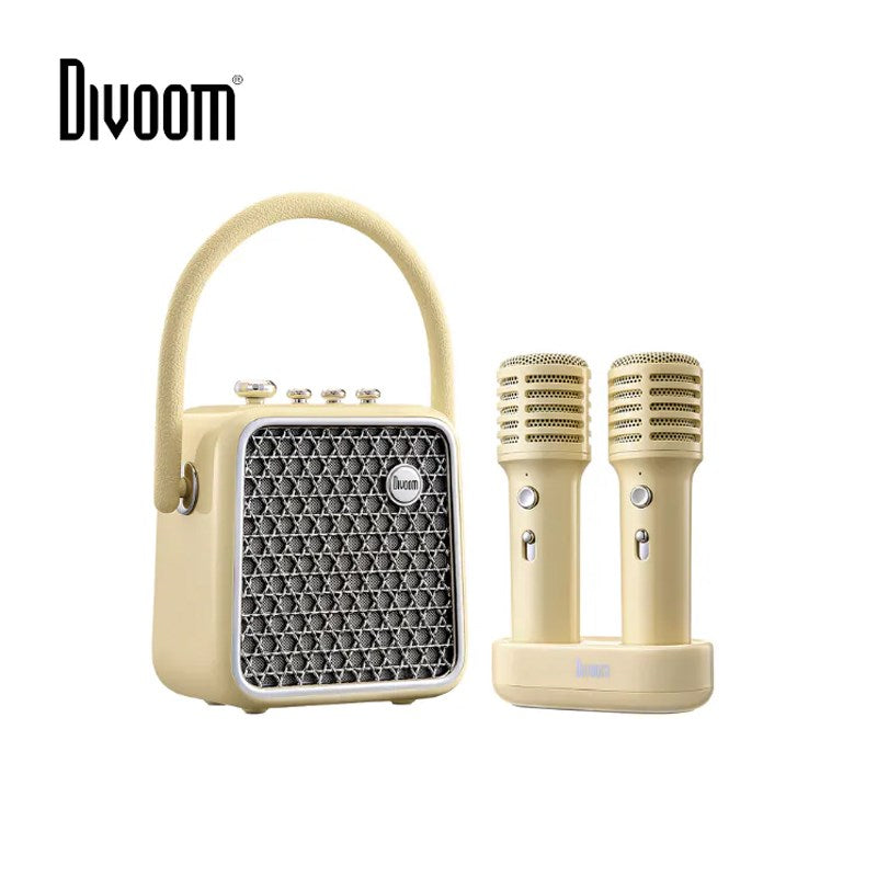 Divoom SongBird SE Portable Bluetooth Speaker With Dual Microphone Karaoke Function