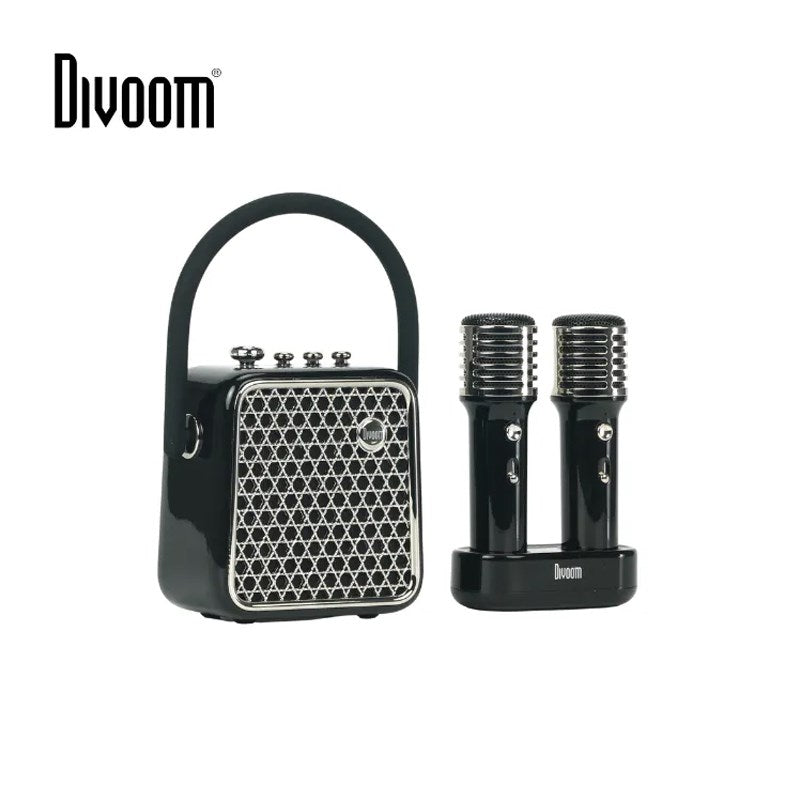 Divoom SongBird SE Portable Bluetooth Speaker With Dual Microphone Karaoke Function
