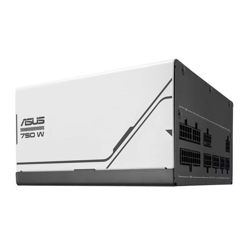 Asus Prime 750W Gold Fully Modular Gaming Power Supply - Black/White