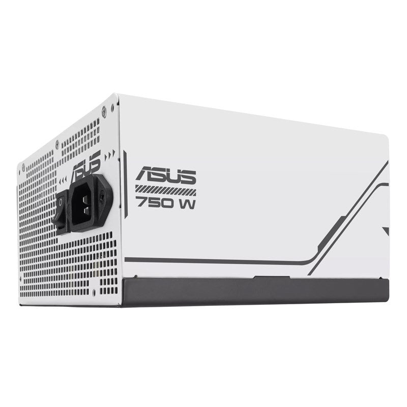 Asus Prime 750W Gold Fully Modular Gaming Power Supply - Black/White