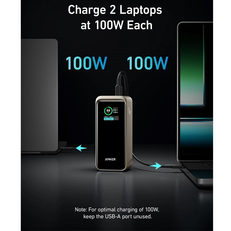 Anker Prime 20,000mAh Power Bank (200W) Series 7, Golden