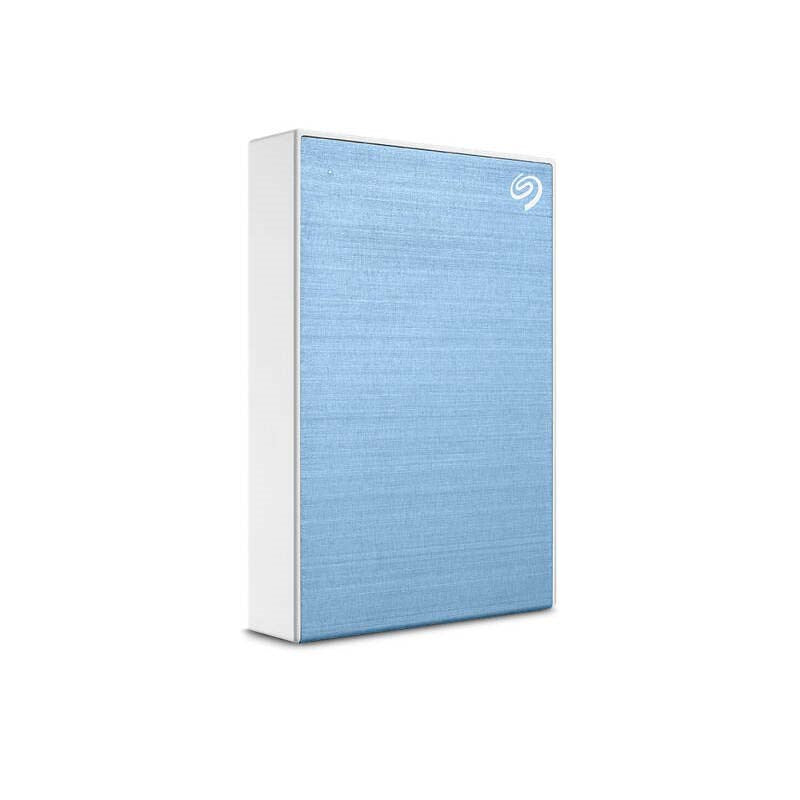 Seagate 5 TB One Touch USB 3.2 Gen 1 External Hard Drive with Password Protection (Blue)