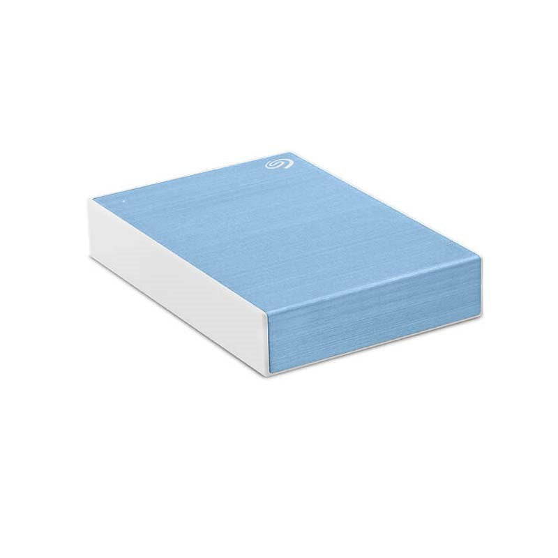 Seagate 5 TB One Touch USB 3.2 Gen 1 External Hard Drive with Password Protection (Blue)