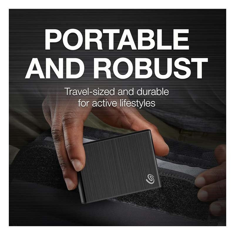 Seagate One Touch SSD External SSD Portable – Black