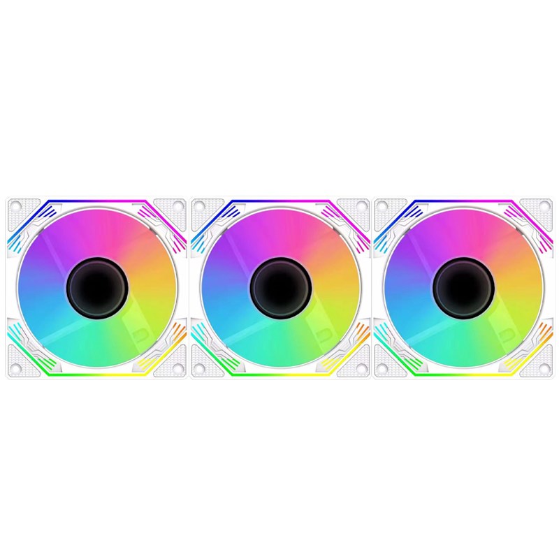 SHARX INFINITY 120mm, ARGB PWM Case Fans (Pack of 3)