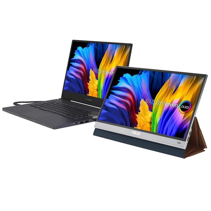 ASUS ZenScreen OLED MQ13AH Portable Monitor – 13.3
