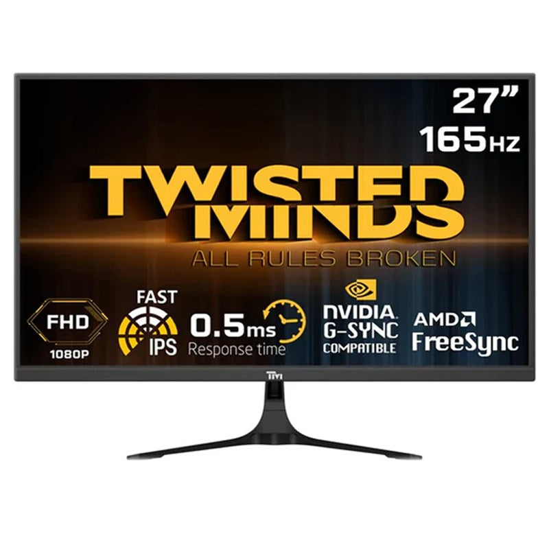 Sony Playstation 5 Disc Console Slim - Arabic Edition + PS5 God of War Ragnarok R2 + Twisted Minds 27'' Flat ,FHD 165Hz ,Fast IPS, 0.5ms, HDR Gaming Monitor