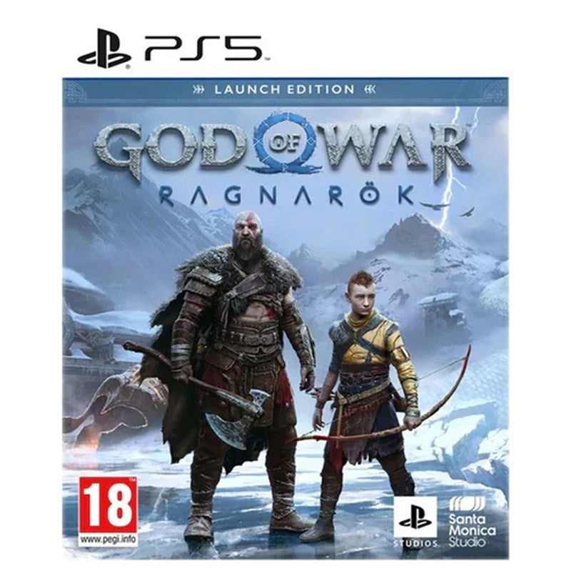Sony Playstation 5 Disc Console Slim - Arabic Edition + PS5 God of War Ragnarok R2 + Twisted Minds 27'' Flat ,FHD 165Hz ,Fast IPS, 0.5ms, HDR Gaming Monitor