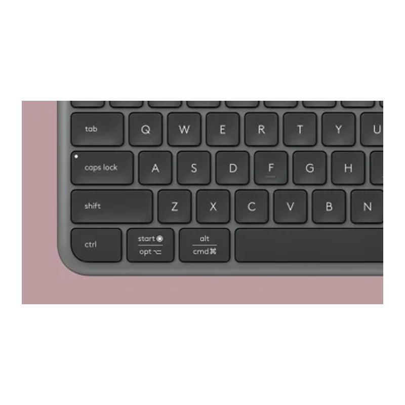 Logitech K950 Signature Slim Wireless, BT Keyboard, Multi-OS, Win, Mac, Chrome, English/Arabic - Graphite