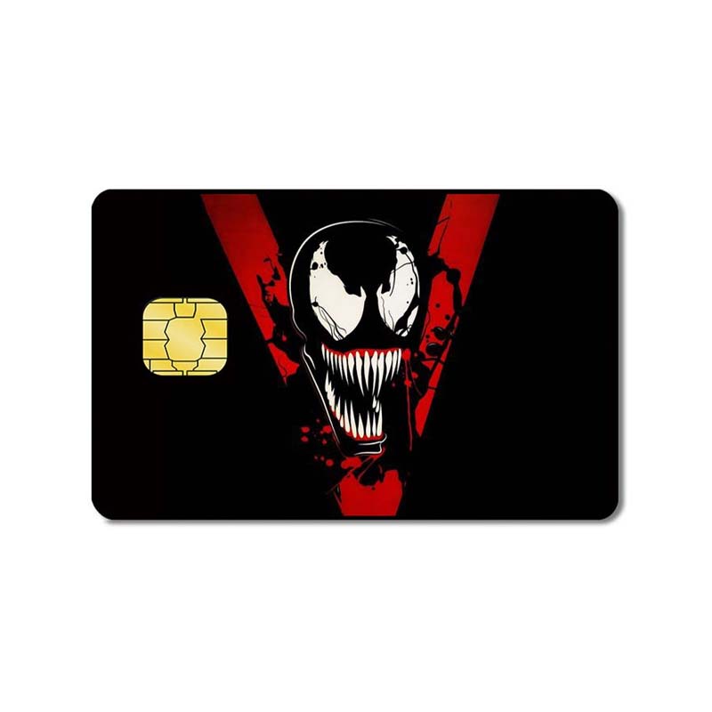 Pack of 16 - 3M PVC Debit/Credit Card Cartoon Sticker