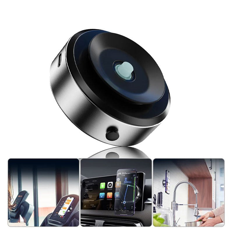 Intelligent Car Mount Mobile Phone Holder Universal Magnetic Technology - Black