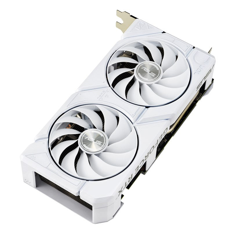 Asus Dual GeForce RTX 4070 SUPER EVO White OC Edition 12GB GDDR6X Gaming Graphics Card