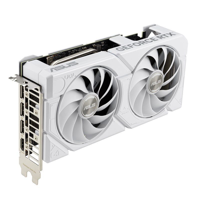 Asus Dual GeForce RTX 4070 SUPER EVO White OC Edition 12GB GDDR6X Gaming Graphics Card
