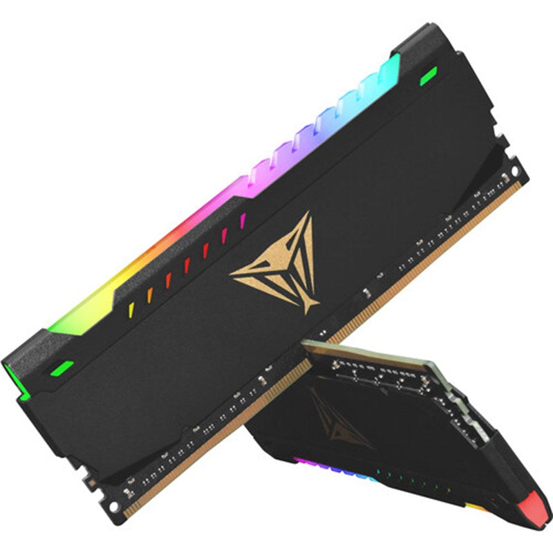 Patriot Viper Steel RGB 16GB (2 x 8GB) DDR4 3200 MHz RAM Memory Kit - Black