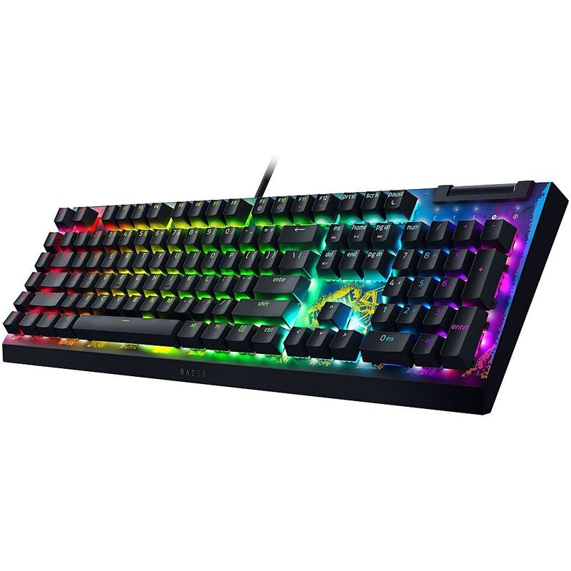 Razer BlackWidow V4 X Wired Mechanical Gaming Keyboard with Razer Chroma RGB (Yellow Switch) - Fortnite Edition (US Layout)