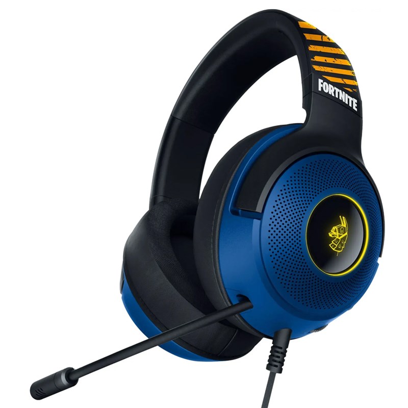 Razer Kraken V3 X Wired USB RGB Gaming Headset for PC and PS4 - Fortnite Edition