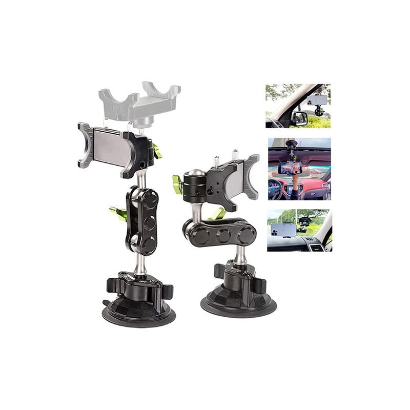 Universal Ball Head Arm for Phone, 360° Rotating Car Phone Holder Mount
