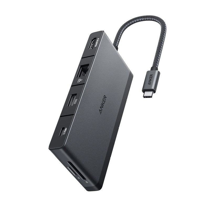 Anker 552 USB-C Hub 9-in-1, 4K HDMI, Black