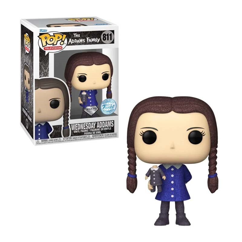 Funko Pop! TV: Addams Family - Wednesday (DGLT)(BK)(Exc)