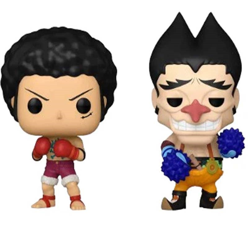 Funko Pop! Animation: One Piece - Luffy and Foxy 2pk w/Chase (Exc)