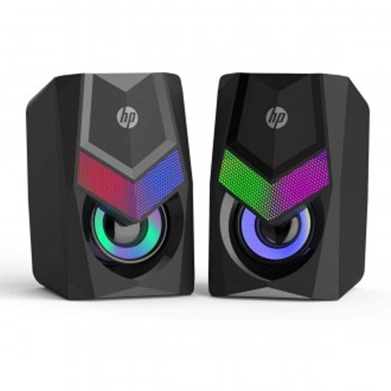 HP RGB Backlight Multimedia Stereo Mini Subwoofer Speaker