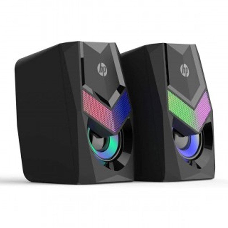 HP RGB Backlight Multimedia Stereo Mini Subwoofer Speaker