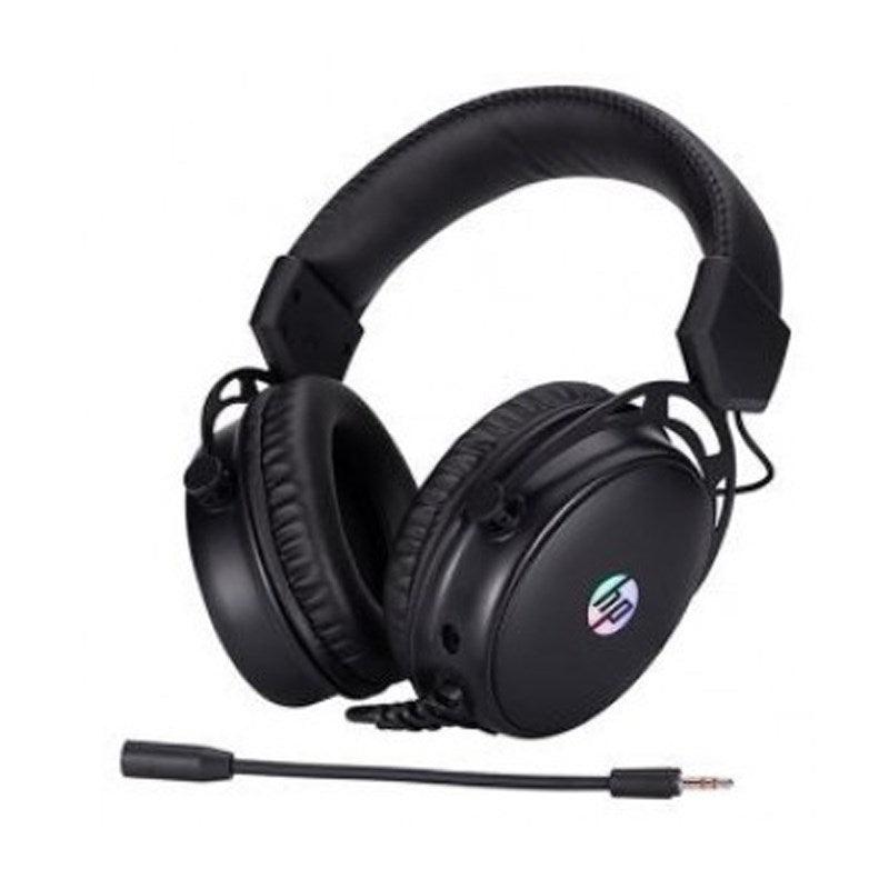 HP LED Backlight Multimedia Controls Wired Headset