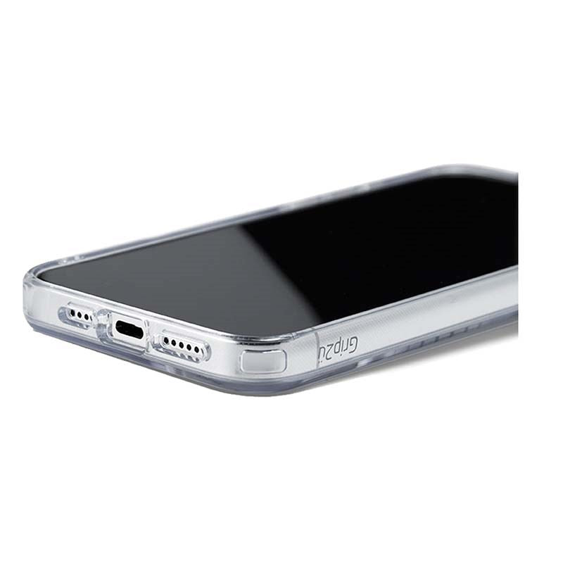 Grip2u Base Case for iPhone 16 Pro, Clear