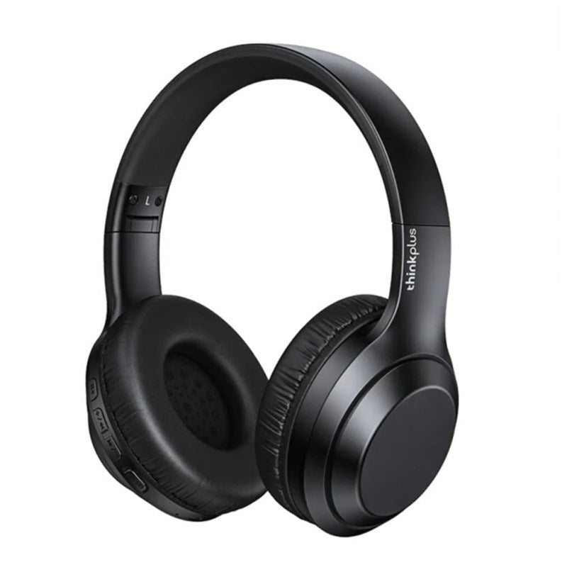 Lenovo Thinkplus TH10 Overhead Stereo Wireless Headphone - Black