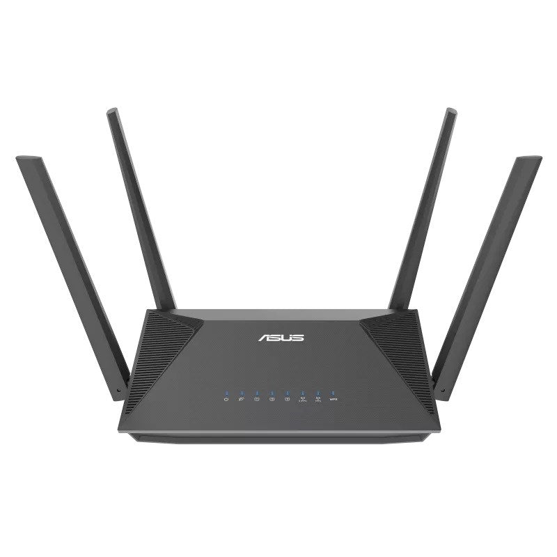 Asus RT-AX52 (AX1800) Dual Band Wi-Fi 6 Extendable Router - Black