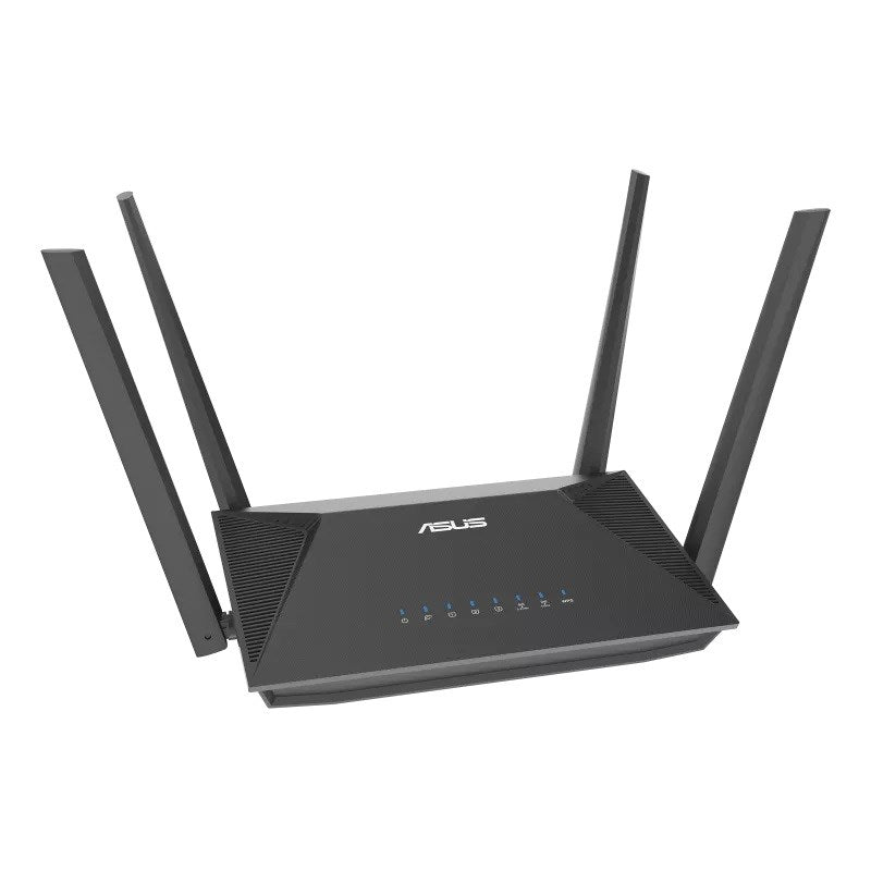 Asus RT-AX52 (AX1800) Dual Band Wi-Fi 6 Extendable Router - Black