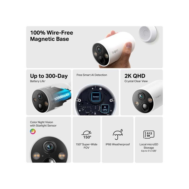 TP-Link -Smart Wire-Free Security Camera