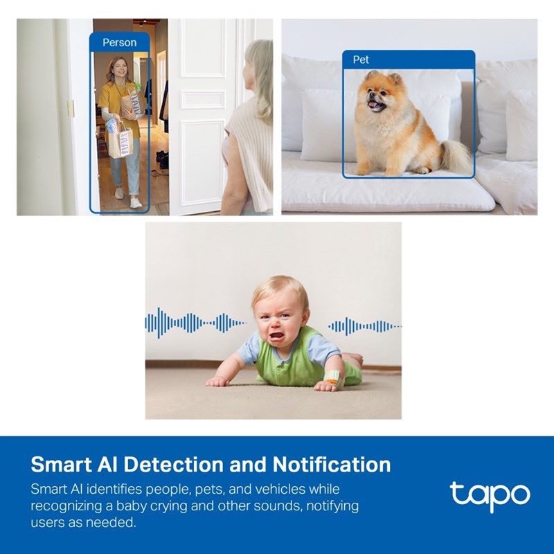 TP-Link AI Home Security Wi-Fi Camera