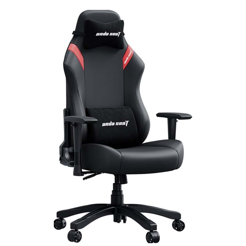 Andaseat LUNA Series Large Gaming Chair -  Black/Red