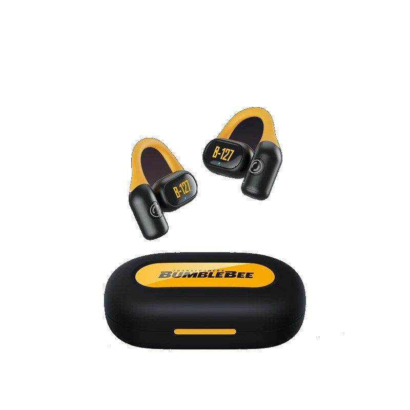 Transformers TF-T13 Open Ear Earbuds Wireless 5.4 Bluetooth Sport Earbuds with Ear Hooks