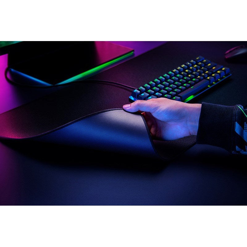 Razer Strider Hybrid Gaming Mouse Mat, Large -  Black