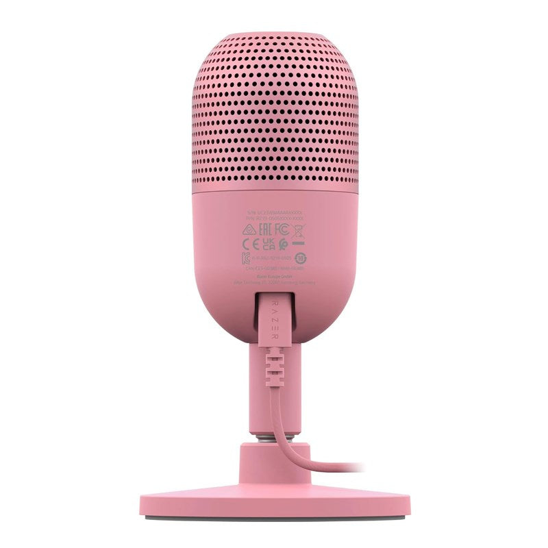 Razer Seiren V3 Mini Ultra-Compact USB Microphone with Tap-to-Mute - Quartz