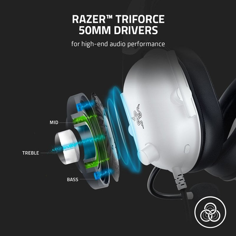 Razer BlackShark V2 X Multi-Platform Wired Esports Gaming Headset