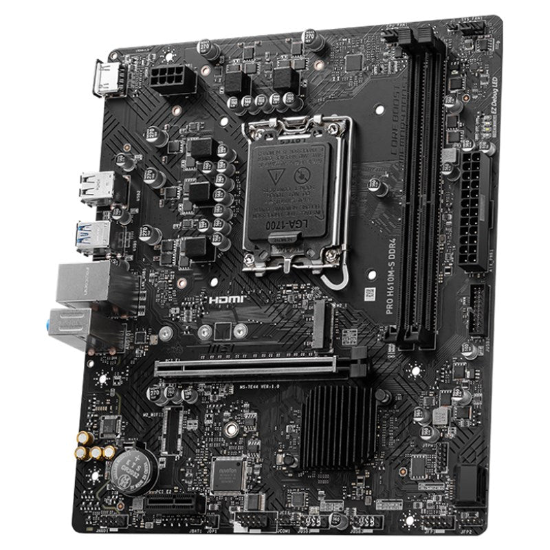 MSI PRO H610M-S DDR4 M-ATX Gaming Motherboard